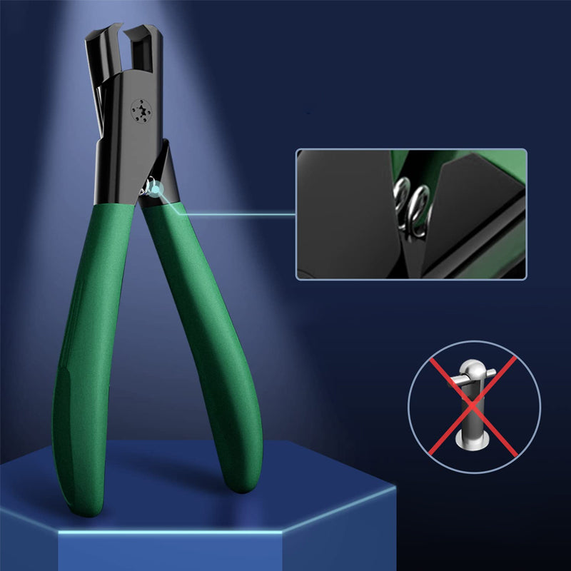 Splash-proof nagelknipper, precies en praktisch