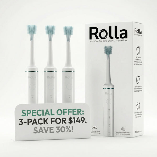 X3 Tandborste Dubbel Rotation – Optimal Rengöring 